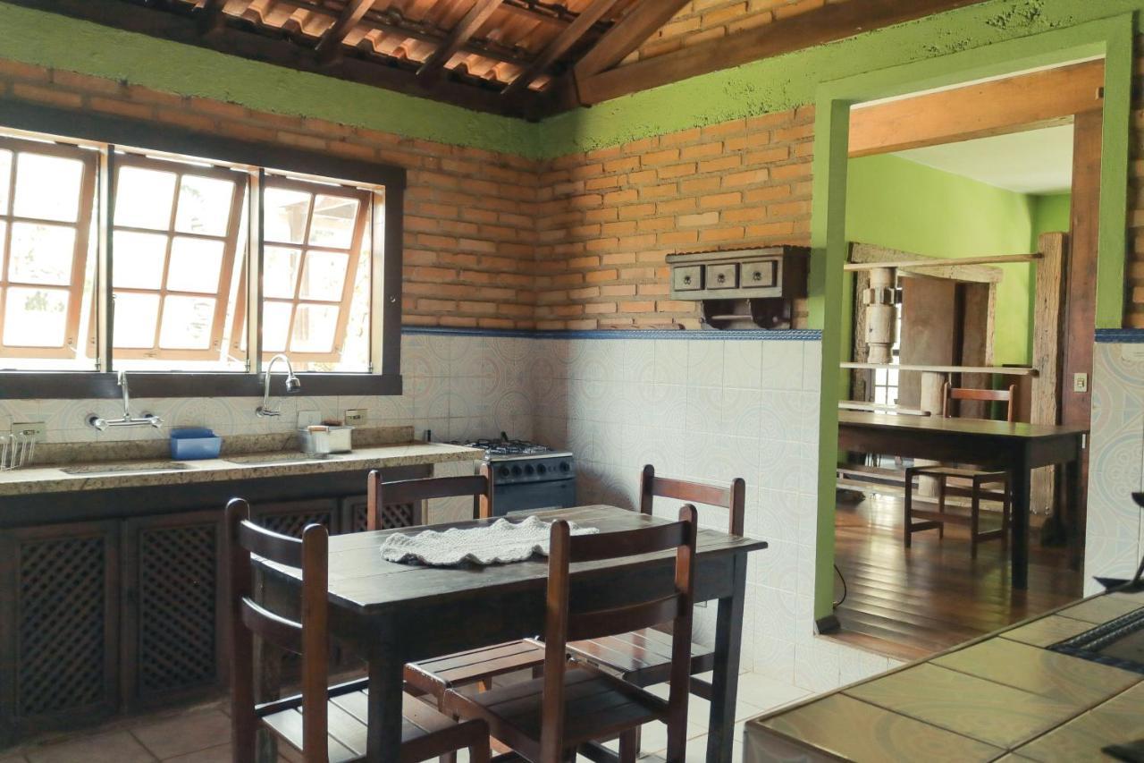 Em Tiradentes, Minas Gerais, Casa Tipica E Espacosa Em Terreno Arborizado מראה חיצוני תמונה