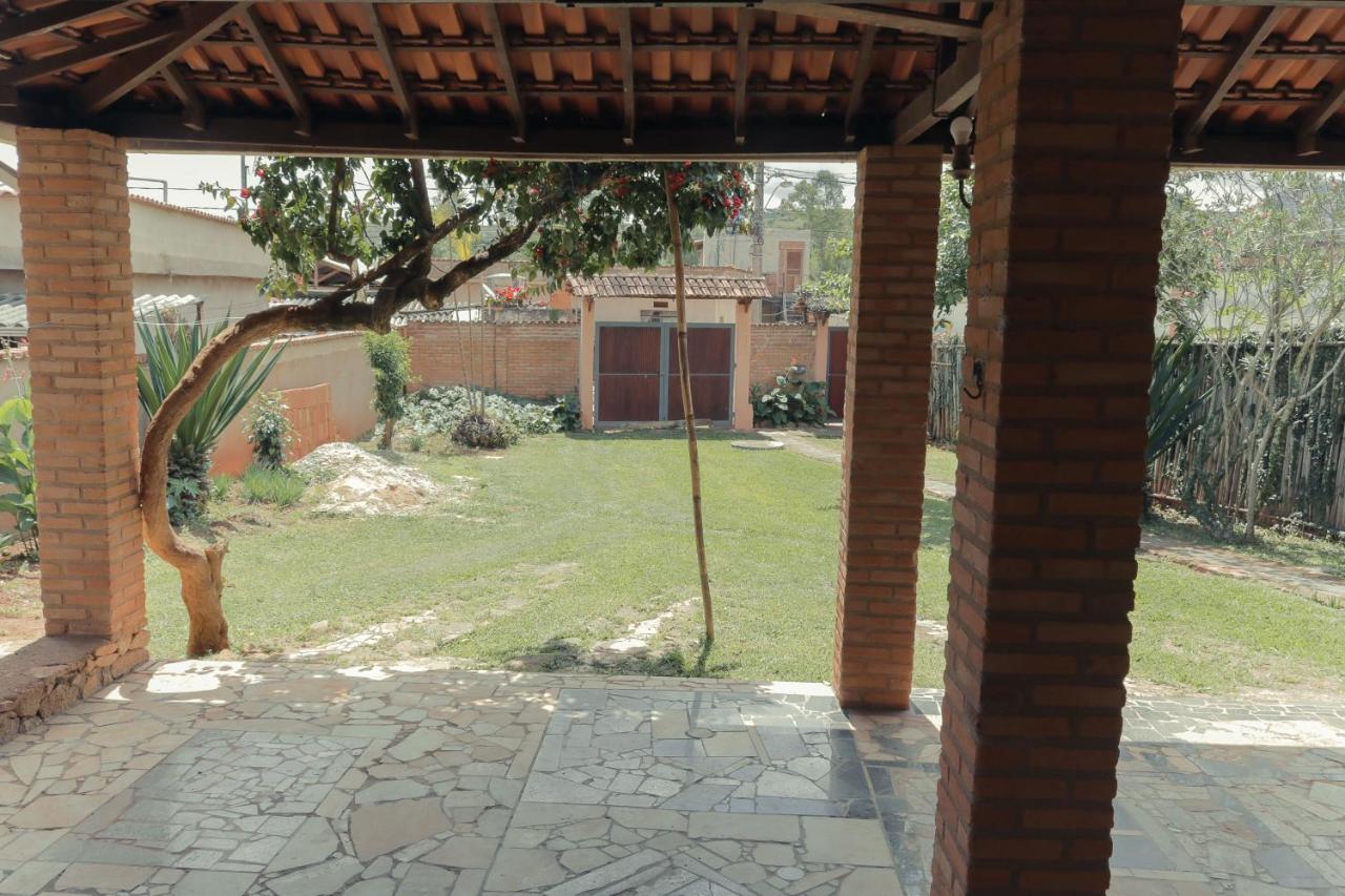 Em Tiradentes, Minas Gerais, Casa Tipica E Espacosa Em Terreno Arborizado מראה חיצוני תמונה